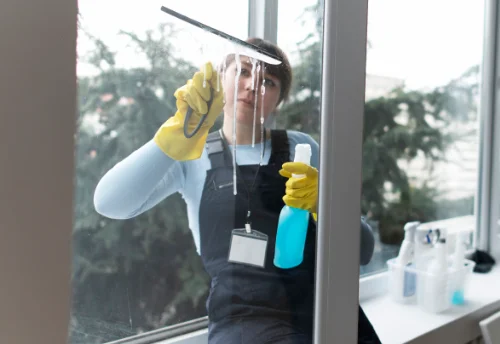 Nettoyage de vitres intérieures et extérieures à Mont-Notre-Dame